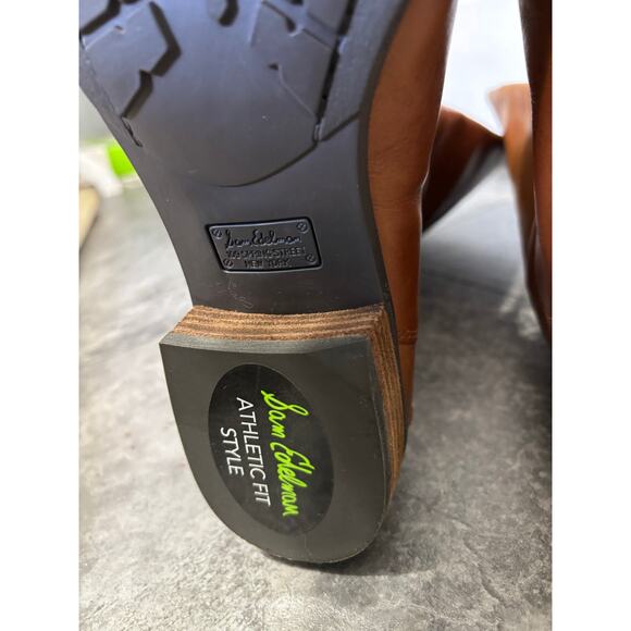 Sam Edelman Penny Tall boots athletic fit equestrian leather brown riding 10m - Picture 13 of 14